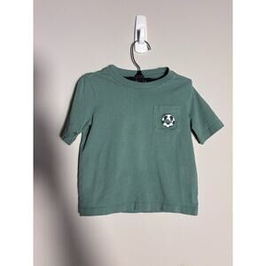 Vineyard Vines Boys Cotton Crew Neck T-shirt Soccer Whale Short Sleeve Size 2T